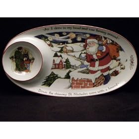 Buy Portmeirion A Christmas Story Snack and Sauce Server