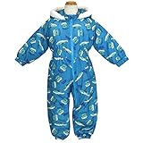 ジャンプスーツ 防寒 カバーオール ベビー スキーウェア はやぶさ スノーコンビ 防寒つなぎ 雪遊び スノーウェア t-trb63964tm★ 80cm ターコイズ