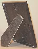Set of 4 - Simple 8.5x11 Black Wood Certificate Frames, Glass