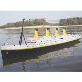 RC RMS TITANIC 1:325 R C BOAT RC SHIP Ready to Run (RTR) by Brigamo
