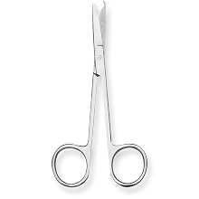 Non-Sterile Littauer Scissor, 4-1/2" Length, For Single Use (Pack of 100)
