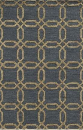 Area Rug 2'x3' Rectangle Transitional Dark Gray Color - Rizzy Rugs Eden Harbor Collection