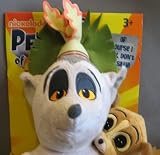 The Penguins of Madagascar: King Julien Talkin' Plush Figure & Mort Doll