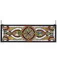 35 Inch W X 11 Inch H Evelyn In Topaz Transom Window Windows