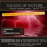 Sounds of Nature Thunderstorm, Rain and Thunderstorm By the Sea
