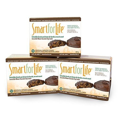 Smart for Life (3)-12ct Irresistible Winner Chocolate Cookie