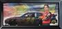 Jeff Gordon Imposing - - Jebco� - 23" X 11" High - Solid Wood 3/4" Base Clock