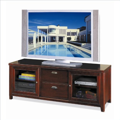 Kathy Ireland Home by Martin Furniture Tribeca Loft Wood Plasma TV Stand in Cherry