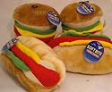 Set of 4 Booda Plush Dog Toys With Squeakers