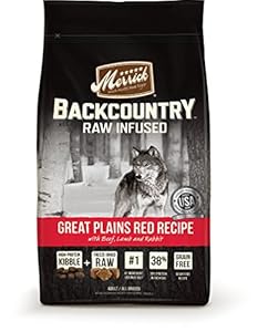 Merrick Backcountry Great Plains Red Recipe Pet Food, 22-Pound