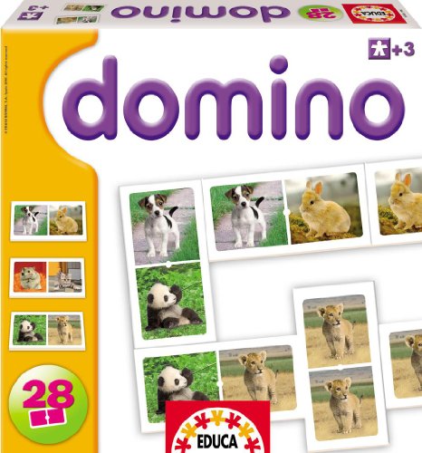 Imagen 1 de Domino - Juego Dominó Animalitos Fotos (Educa Borrás - 14778)