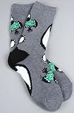 LRG Core Collection The Core Collection Panda Socks in Black,Socks for Men
