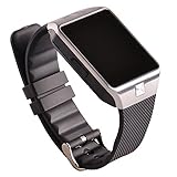 JingXiGuoJi® Novelty DZ09 Bluetooth Smart Watch Support Sleep Monitor Pedometer for Samsung, Android Smartphones (black)