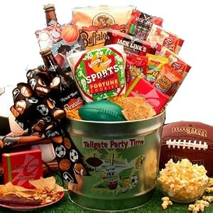 Tailgate & Celebrate Sports Party Time Gift Basket