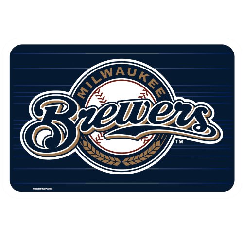 MLB Milwaukee Brewers Small Floor Mat