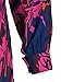 Persun Women's Color Block Floral Long Sleeve Crew Neck Tunic A-line Mini Dress
