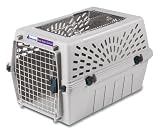 Petmate Two Door Deluxe Intermediate, Light Gray