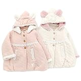 coeur a coeur(クーラクール) うさみみコート (80～100cm) キムラタンの子供服 (44412-164) ピンク 80