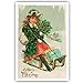 HOLIDAYS Vintage Reprints 1907-1941 postcard set of 20. Festive post card variety pack of 20 postcards. Made in USA.