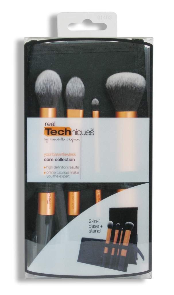 Amazon.com : real Techniques Core Collection Set : Makeup Brush ...