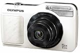 OLYMPUS �f�W�^���J���� VG-170 �z���C�g 1400����f ���w5�{�Y�[�� 15m���̓t���b�V�� �n�C�r�W�������[�r�[ 3.0�^LCD �L�p26mm VG-170 WHT