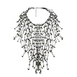 Cleopatra's Seduction Silver Necklace (Pyramid of Giza)