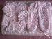 6 Pc Knit Crochet Popcorn Style Baby Set Blanket Pants Sweater Hat Booties