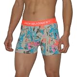 Mens Jack Jones LUCK Finest Comfortable Fit Trunks / Boxer Shorts / Underwear Briefs - X-Large