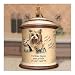 The Bradford Exchange Tail Waggin' Treats: Yorkie Stoneware Treat Canister Gift For Dog Lover Image