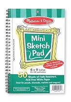 Melissa and doug Mini Sketch Pad, 6x9 Inches
