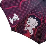 Betty Boop Red Womens Auto Open Folding Umbrella NEW!