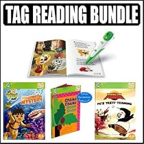 Leapfrog Tag Reading System With Go Diego Go+Chika Chika Boom+Kung Fu Panda