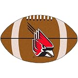 Fanmats Ball State Cardinals Football-Shaped Mats