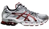 Asics Men`s Gel-Kinsei 3 Running Shoe Silver/Chilli/White T937N9321 7.5 UK