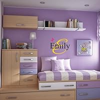Emily Wall Decal Childrens Personalized Name - Childrens Wall Art - Boys Name Wall Decal - Monogram