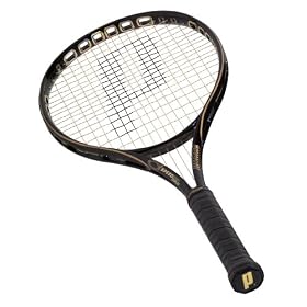Prince O3 Speedport Gold OS Tennis Racquet, Prestrung with Cover (4 1/8)