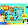 Postman Pat sticker Box