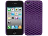 Cellet Purple Heart Design One Piece Proguard Cases For Apple iPhone 4 (Fits AT&T iPhone)