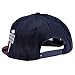 Ayliss Fashion Hip-hop Hat X Letter Embroidery Baseball Cap Black,Navy Blue