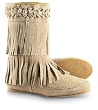 Women's Dingo® 9 Double - fringe Boots Taupe