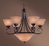 Review Minka-Lavery  / Minka Lavery Lights 446-91 6LT Chandelier - Antique Bronze Aegean Traditional Indoor Lighting