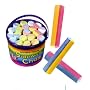 Double Color Sidewalk Chalk Bucket