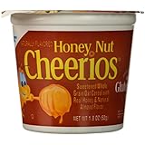 Honey Nut Cheerios Cereal Cup, 1.8 oz, 12 Pack