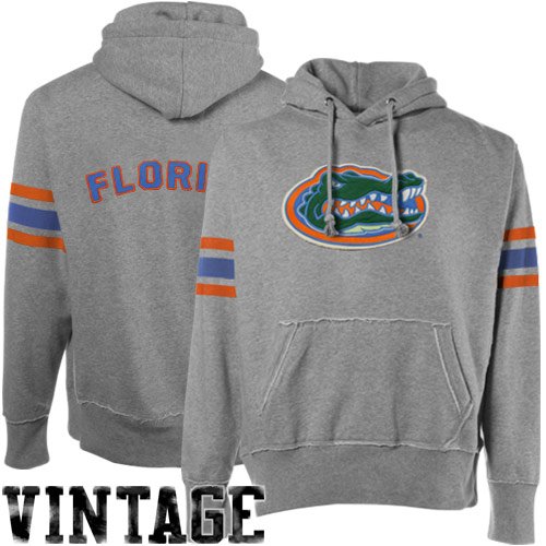 NCAA Florida Gators Ash Bolt Vintage Pullover Hoody Sweatshirt