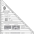 Marti Michell Small Diagonal Set Triangle Ruler, 3-Inch to 9-Inch