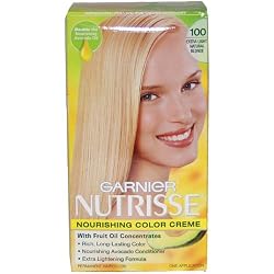 Garnier Nutrisse Haircolor, 100 Extra-light Natural Blonde Chamomile