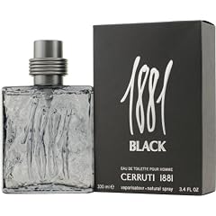 Cerruti 1881 Black, homme/man, Eau de Toilette, Vaporisateur/Spray, 50 ml