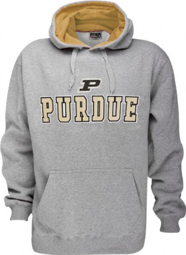 Buy Purdue Boilermakers Automatic Fleece Grey Hooded Sweatshirt