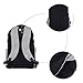 SUNPOLLO Backpack Casual Travel Book Bag Cute Teen Girls Daypack Camping Unisex Hiking Backpack for Women Girls Boys Unisex Kids(Black)
