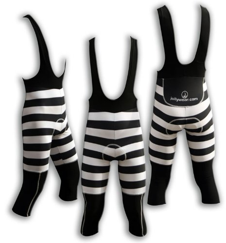 JOLLYWEAR Cycling Thermal Bib Knickers (ALCATRAZ collection) M